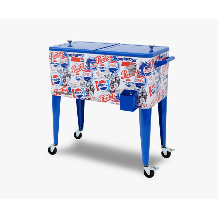 Pepsi rolling cooler sales